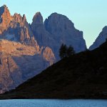 Dolomiti di Brenta viste da Lago Ritort (Foto T. Martini)